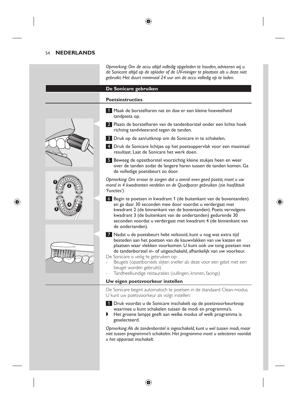 Philips FLEXCARE00 HX6911 User Manual | Page 54 / 64