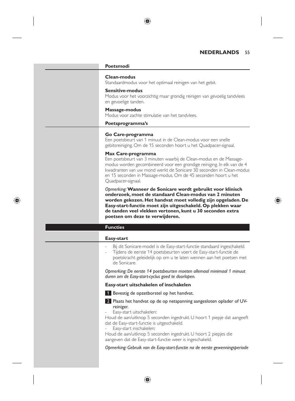 Philips FLEXCARE00 HX6911 User Manual | Page 55 / 64