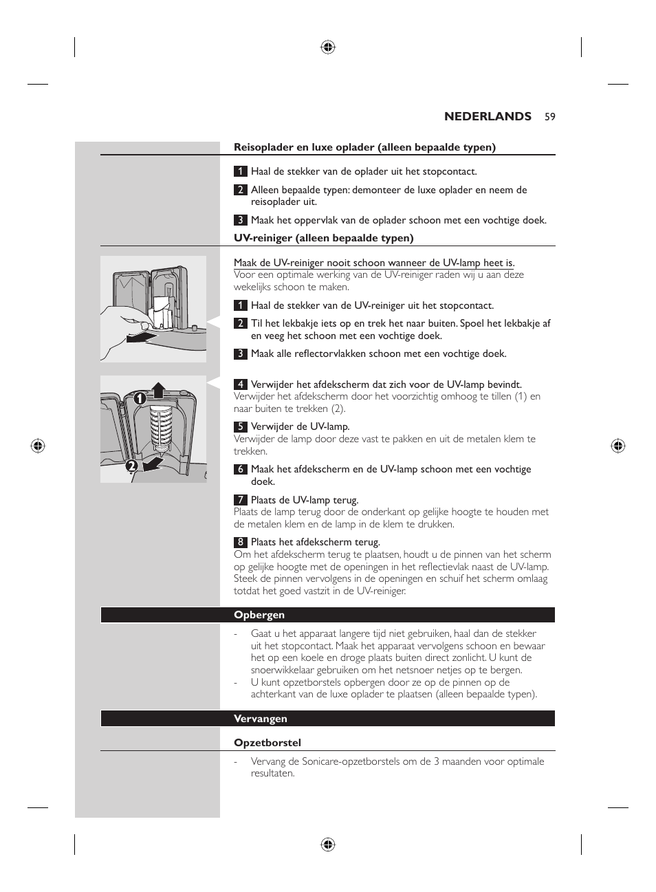 Philips FLEXCARE00 HX6911 User Manual | Page 59 / 64