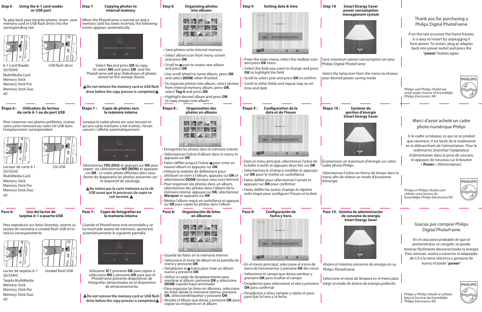 Philips SPF3400C/G7 User Manual | Page 2 / 2