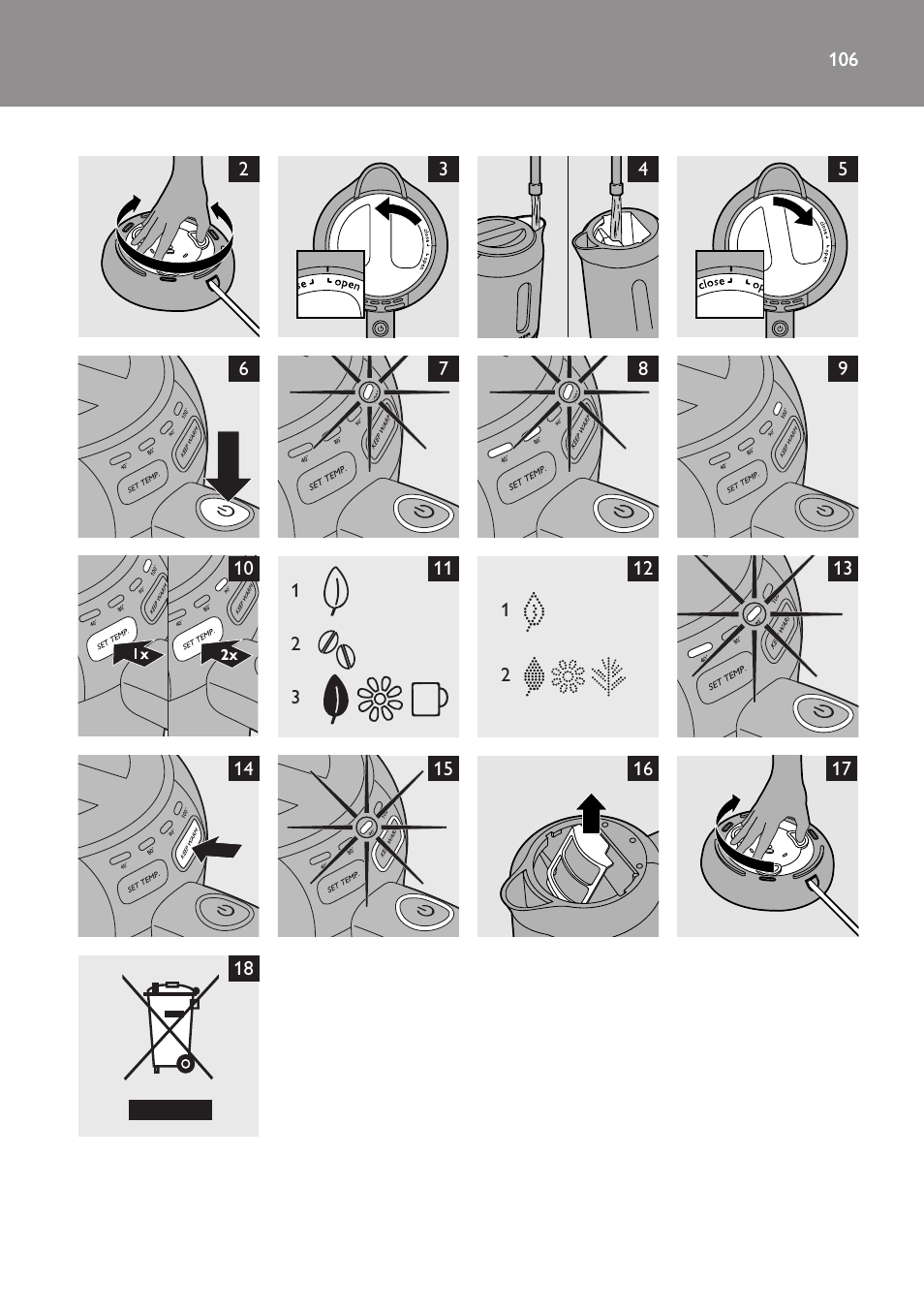 Philips HD4686 User Manual | Page 106 / 108