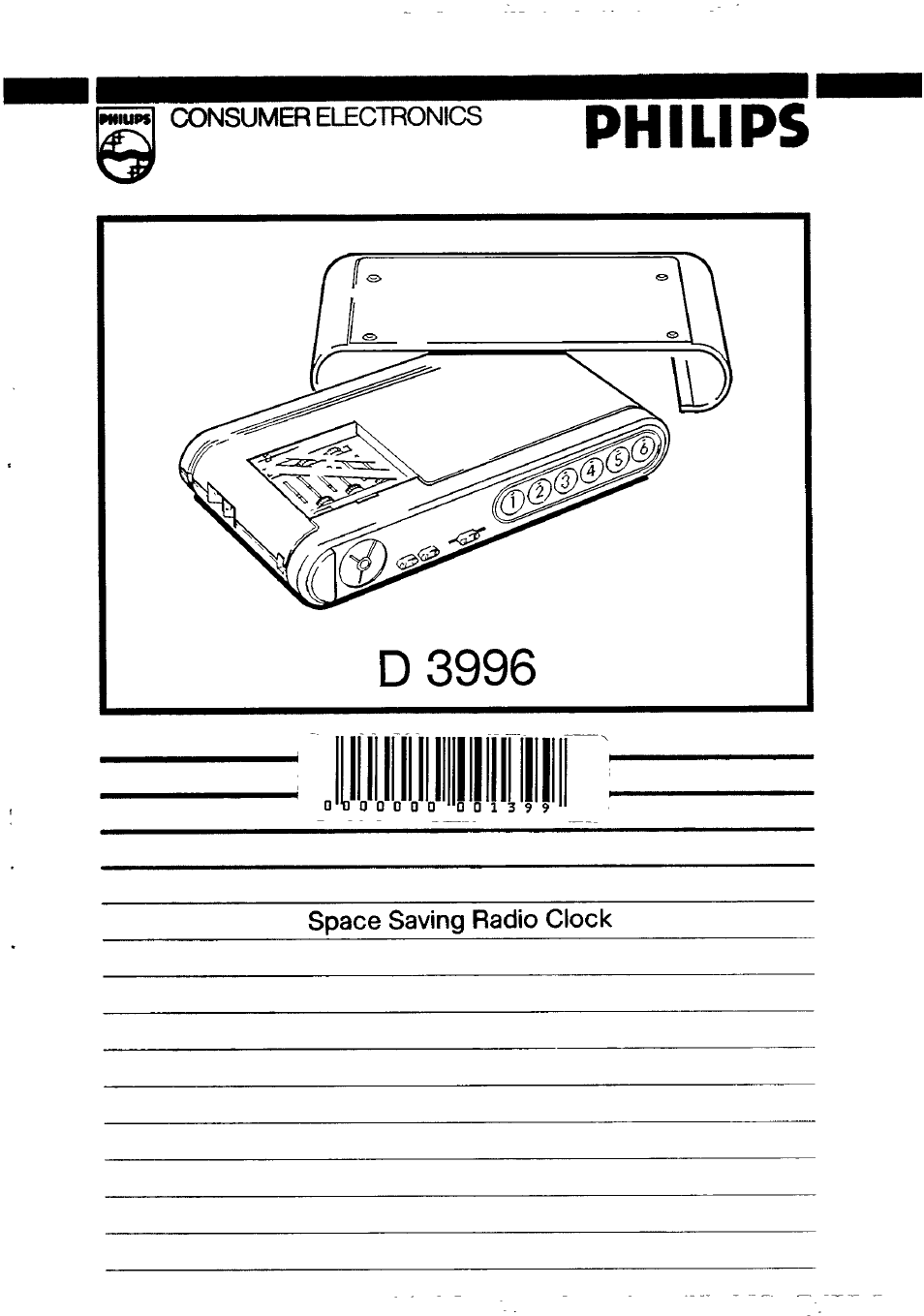 Philips D3996 User Manual | 6 pages