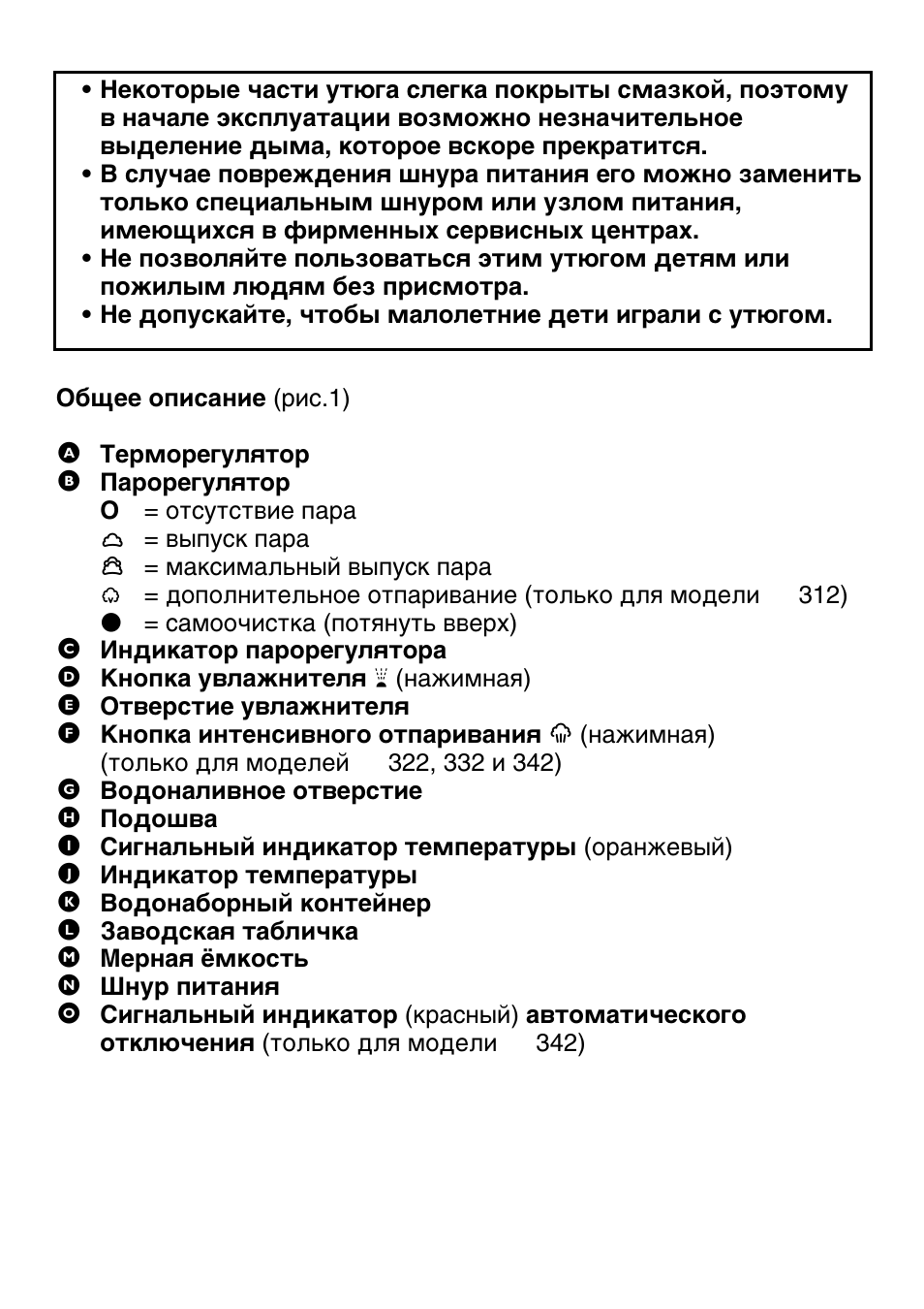 Philips HI 312 User Manual | Page 21 / 116