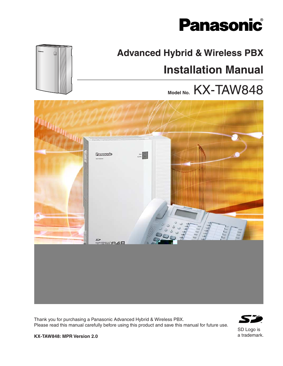 Philips KX-TAW848 User Manual | 128 pages