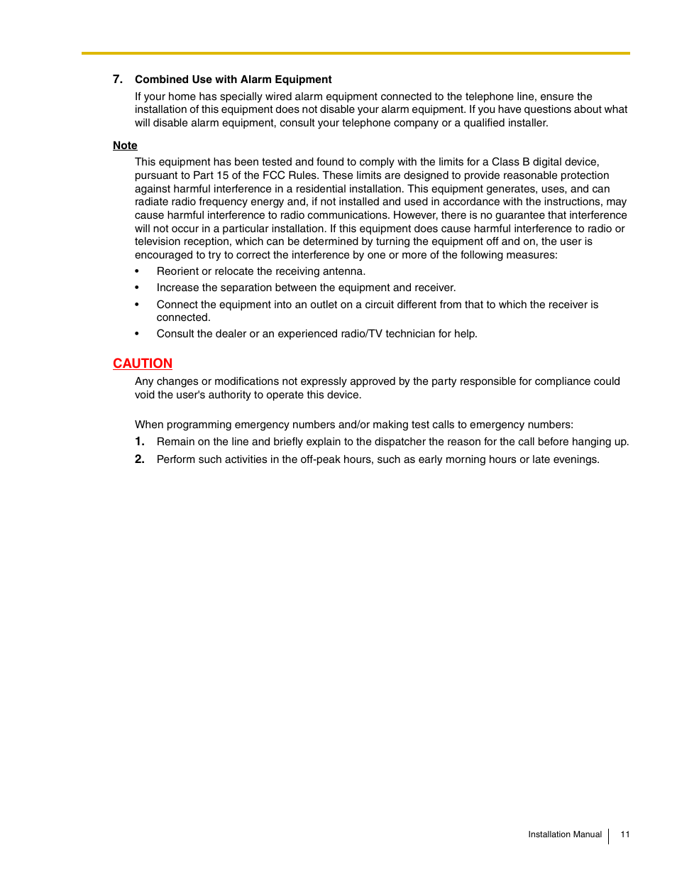Philips KX-TAW848 User Manual | Page 11 / 128