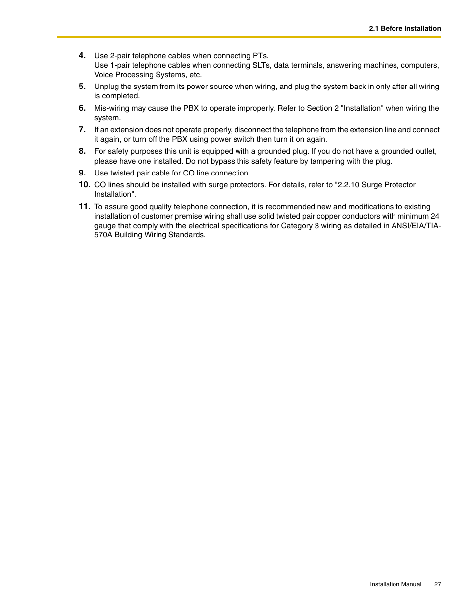 Philips KX-TAW848 User Manual | Page 27 / 128