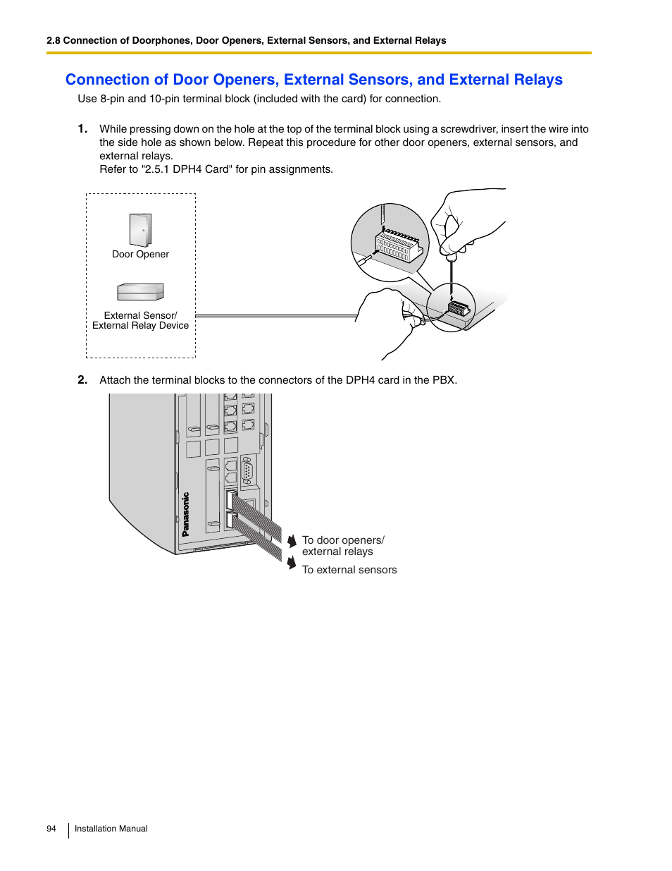 Philips KX-TAW848 User Manual | Page 94 / 128