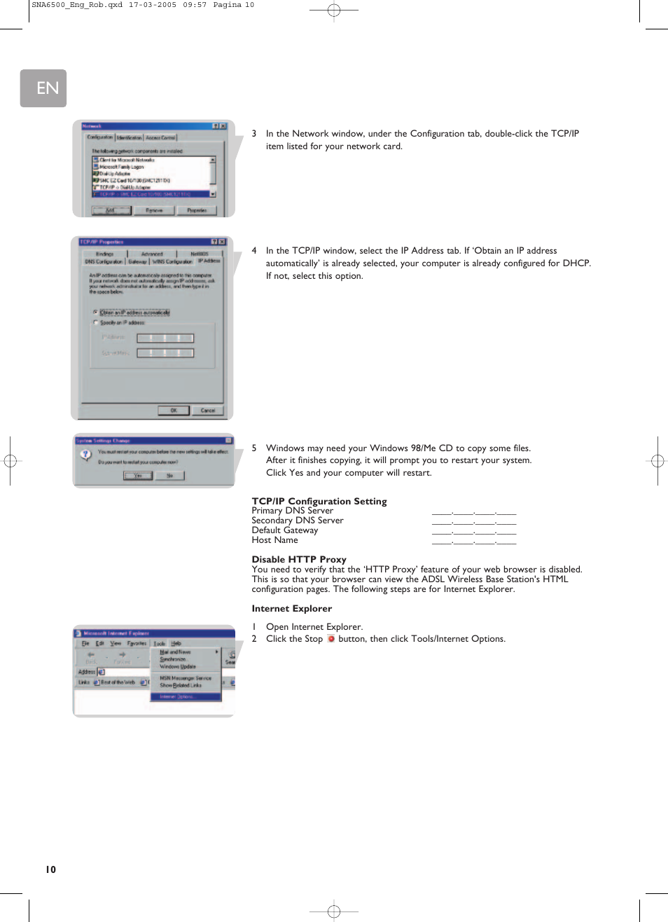 Philips SNA6500 User Manual | Page 10 / 47
