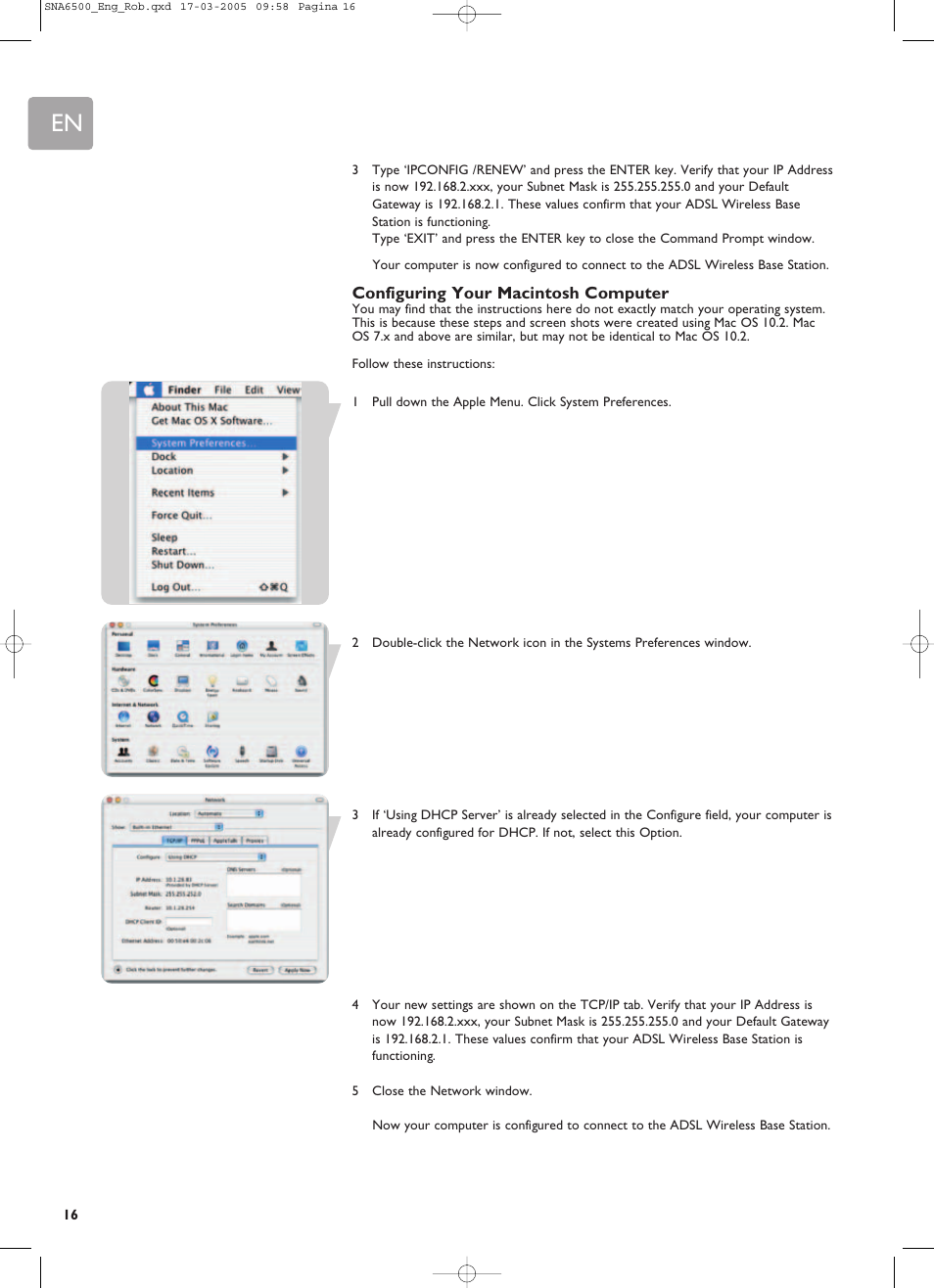 Philips SNA6500 User Manual | Page 16 / 47