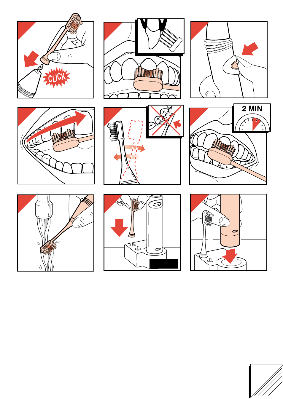 45 en 46 op | Philips HP 405/355 User Manual | Page 45 / 50