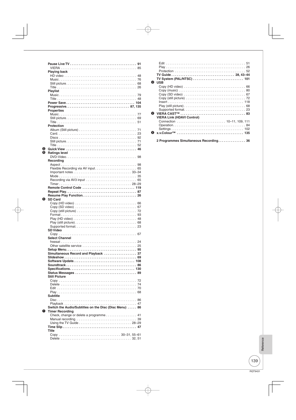 Philips DIGA DMR-XS350EB User Manual | Page 139 / 140