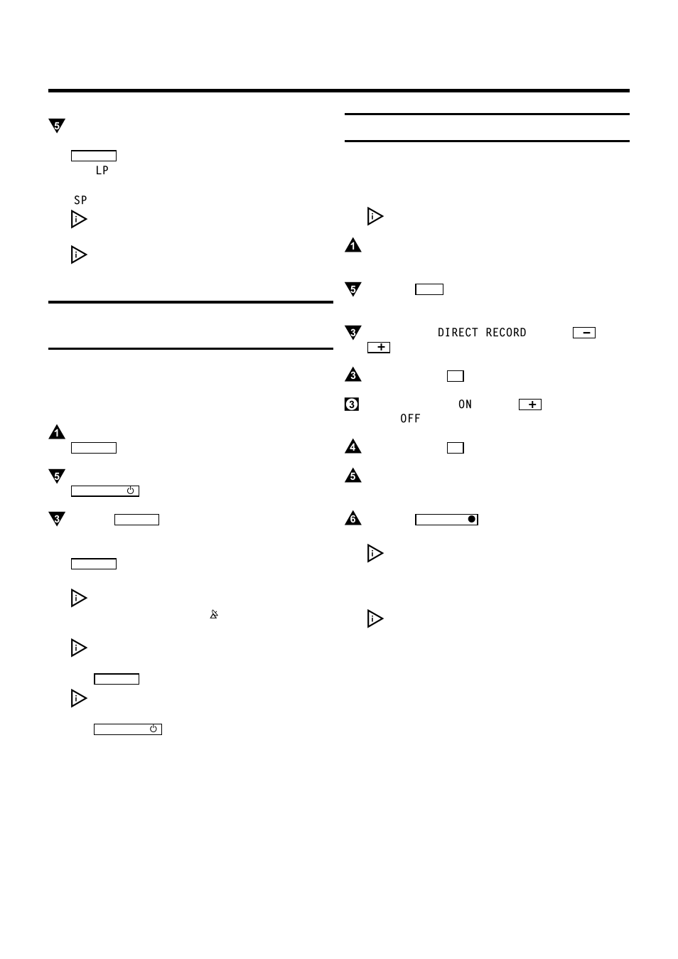 Switching on ’direct record | Philips VR400 User Manual | Page 19 / 26