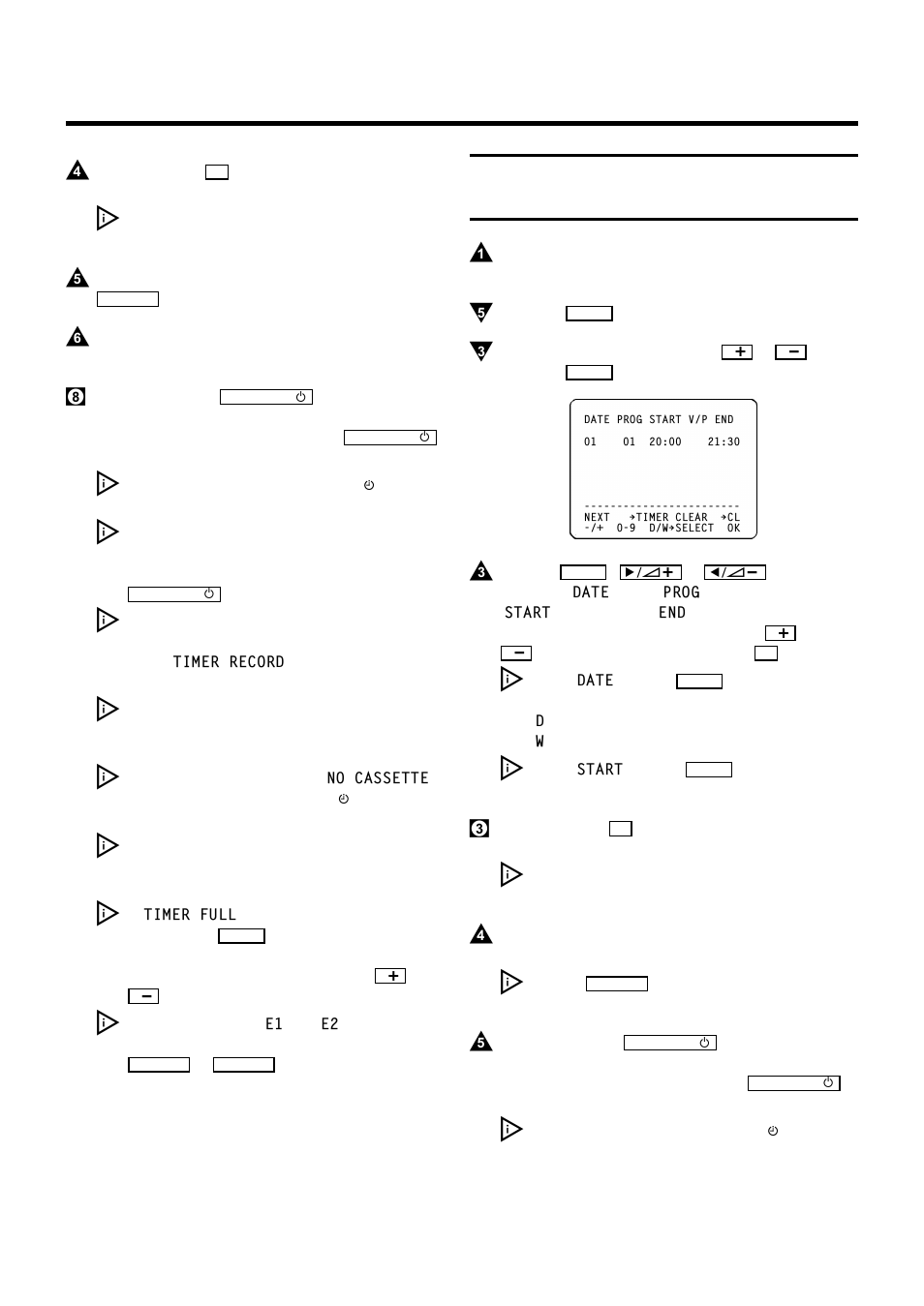 Programming a recording (without ’showview’) | Philips VR400 User Manual | Page 21 / 26