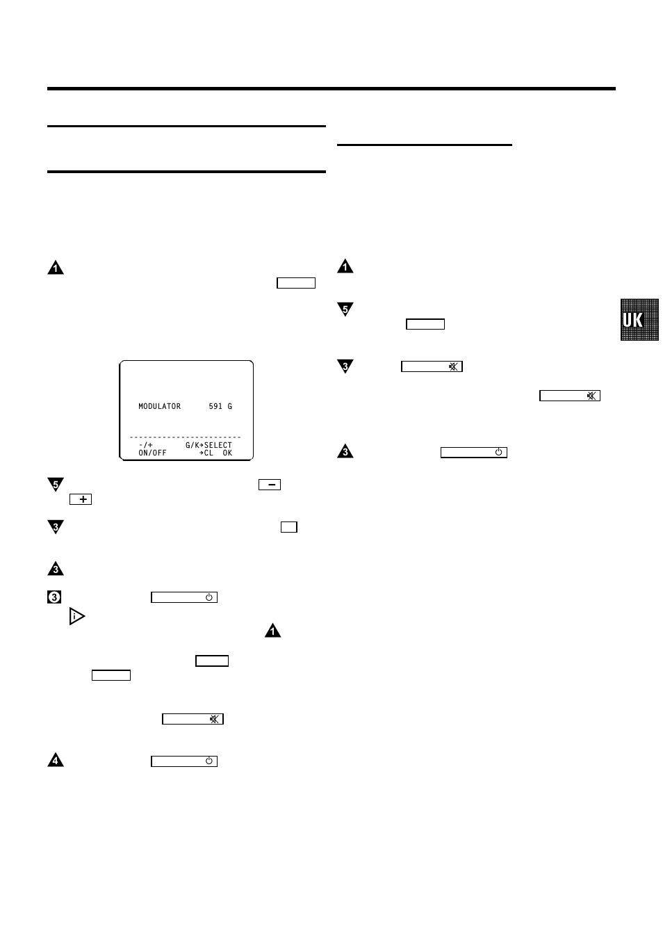 Switching off the modulator | Philips VR400 User Manual | Page 24 / 26