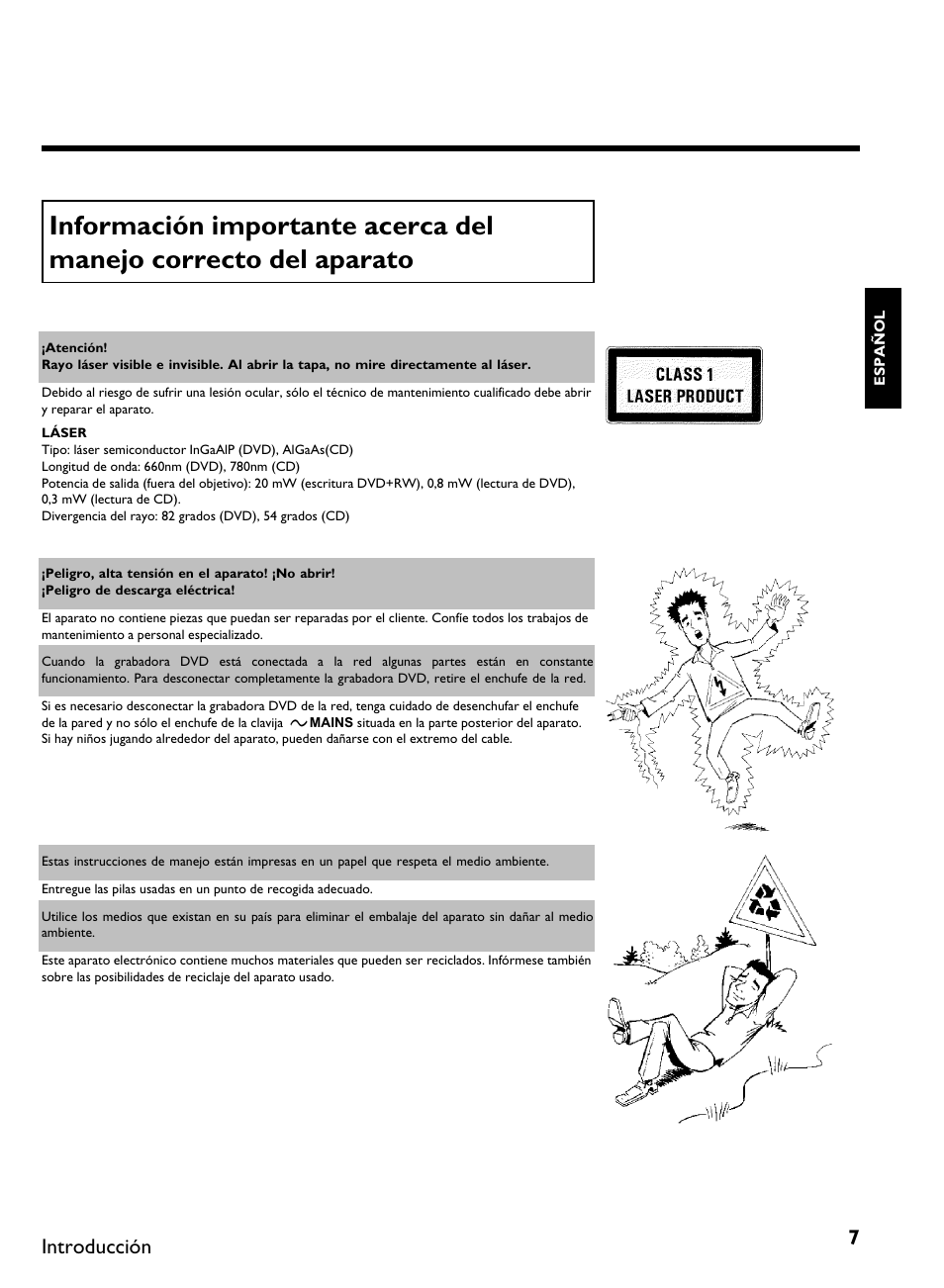 Introducción | Philips DVDR 80 User Manual | Page 129 / 228