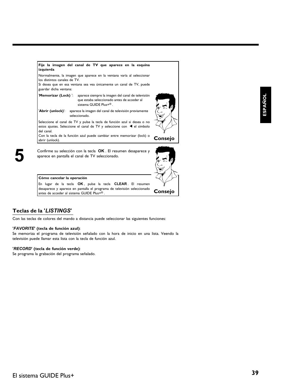 El sistema guide plus | Philips DVDR 80 User Manual | Page 161 / 228