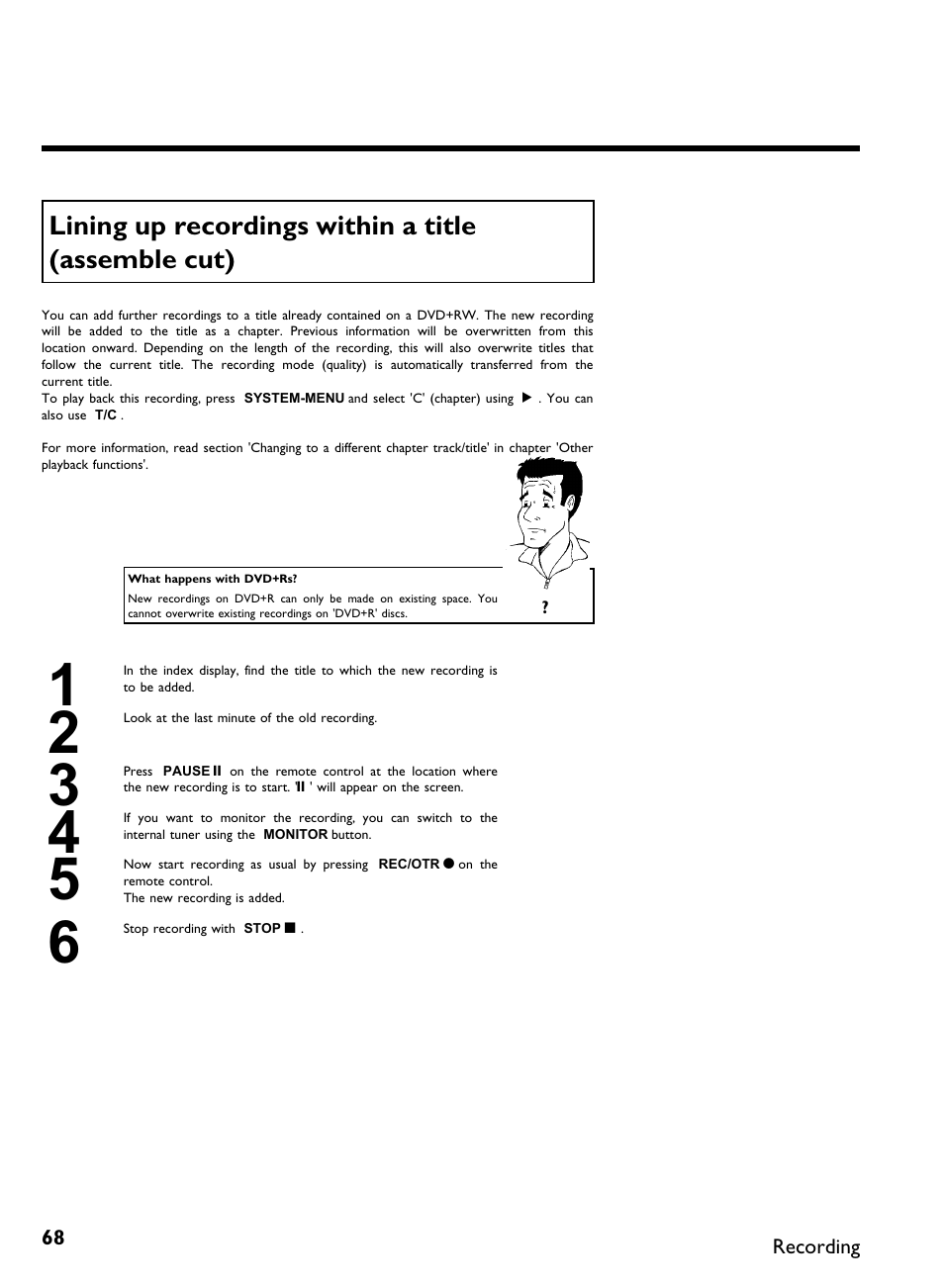 Philips DVDR 80 User Manual | Page 80 / 228