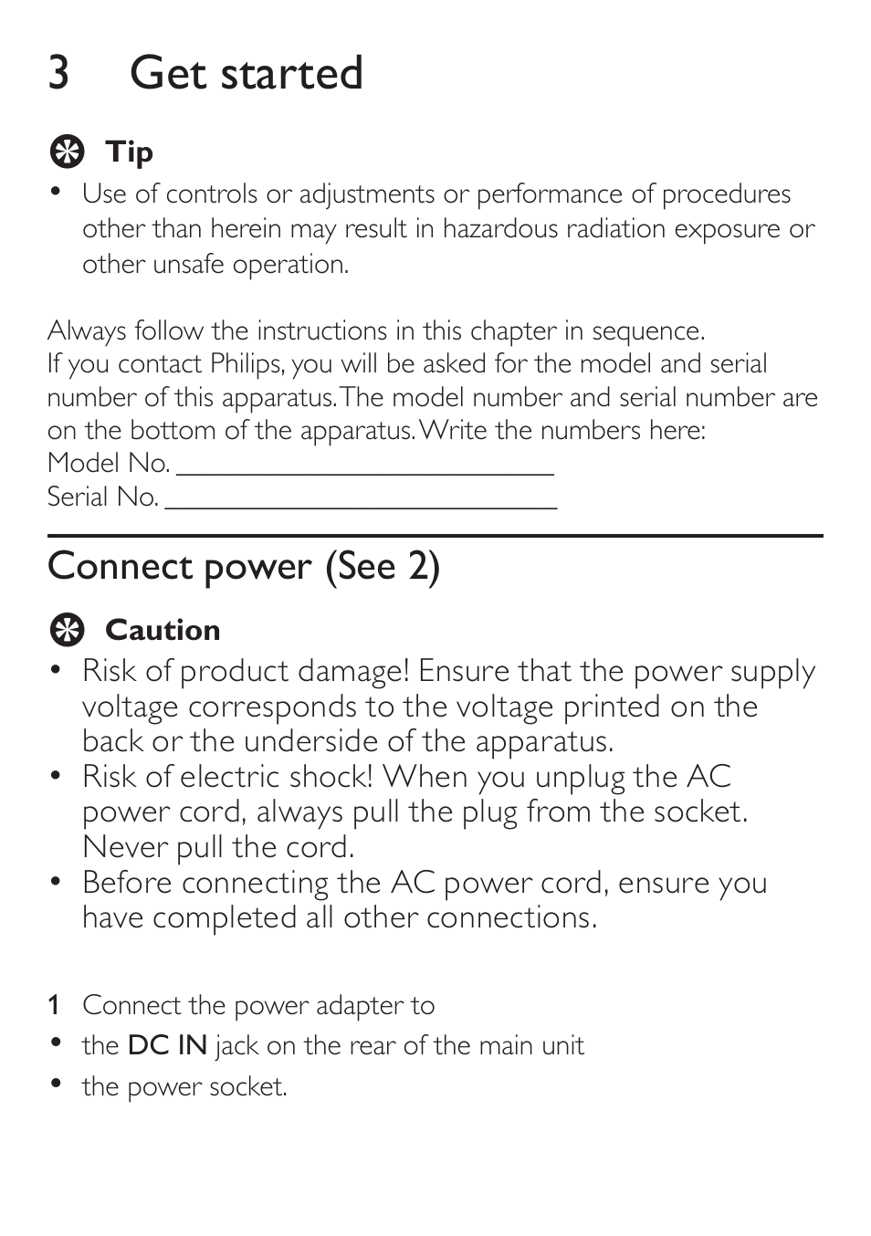 Philips AJ4200/79 User Manual | Page 10 / 24