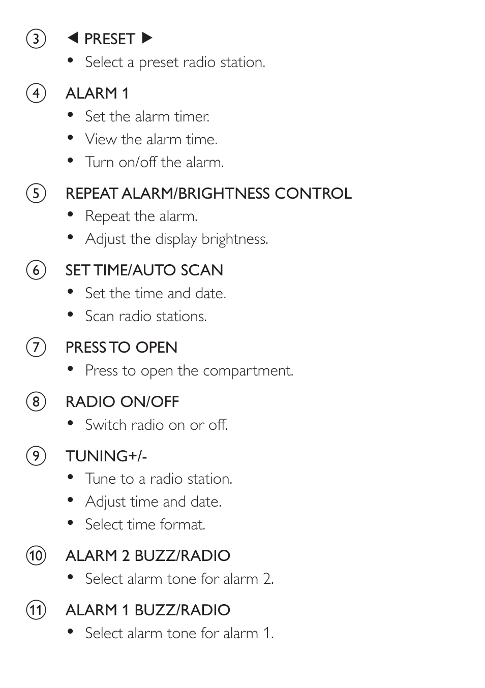 Philips AJ4200/79 User Manual | Page 8 / 24