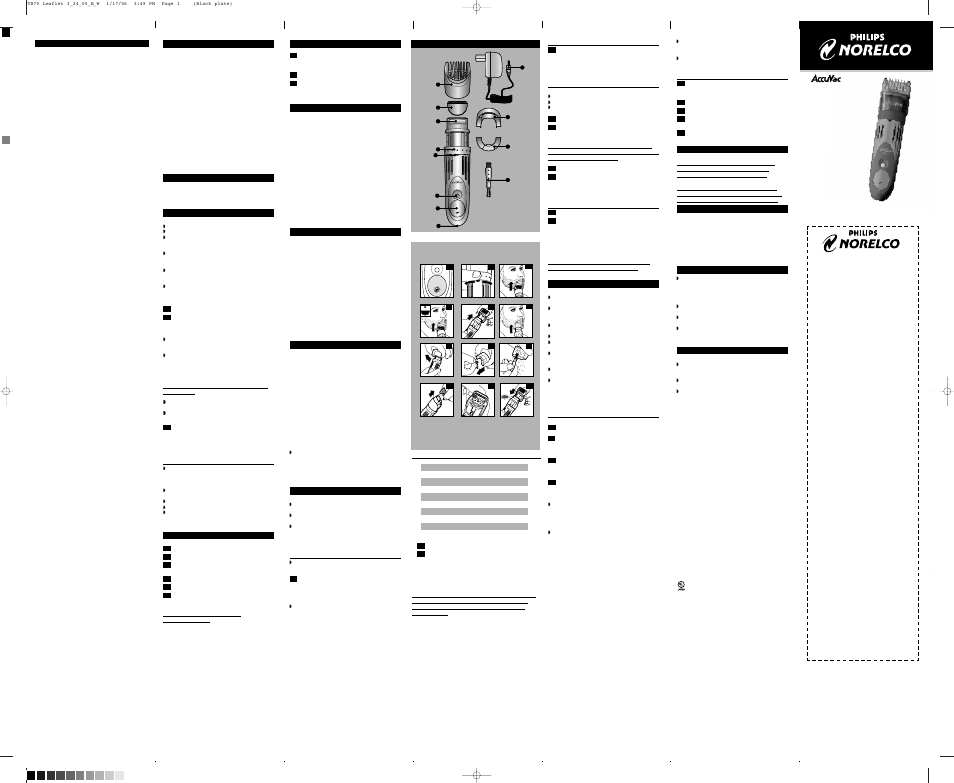 T870, Important safety instructions, Danger | Warning, Save these instructions, Day money- back guarantee | Philips T870 User Manual | Page 6 / 14