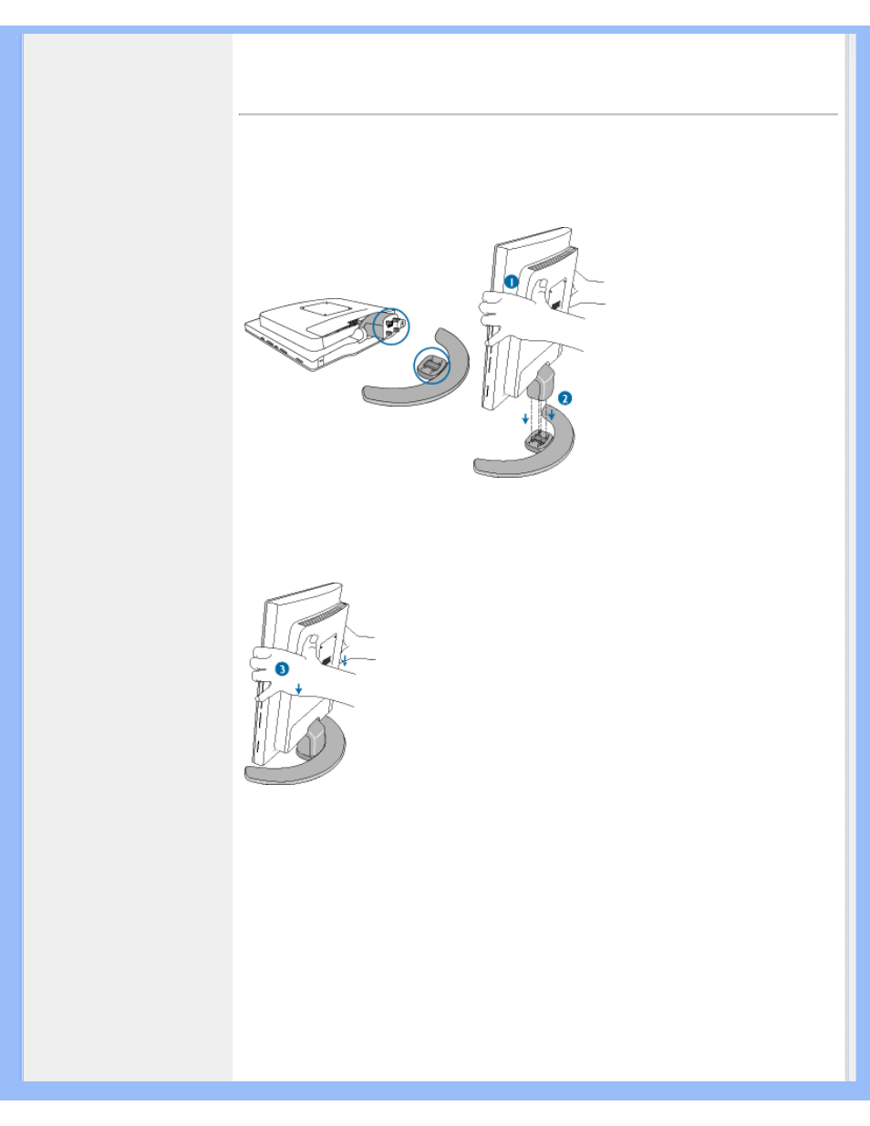 Voet | Philips 170C5 User Manual | Page 62 / 89