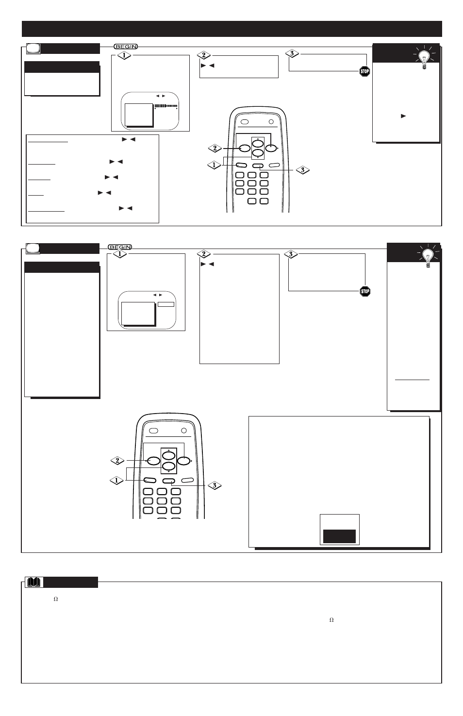 Creen, Eatures | Philips Magnavox PR 1309B User Manual | Page 7 / 8