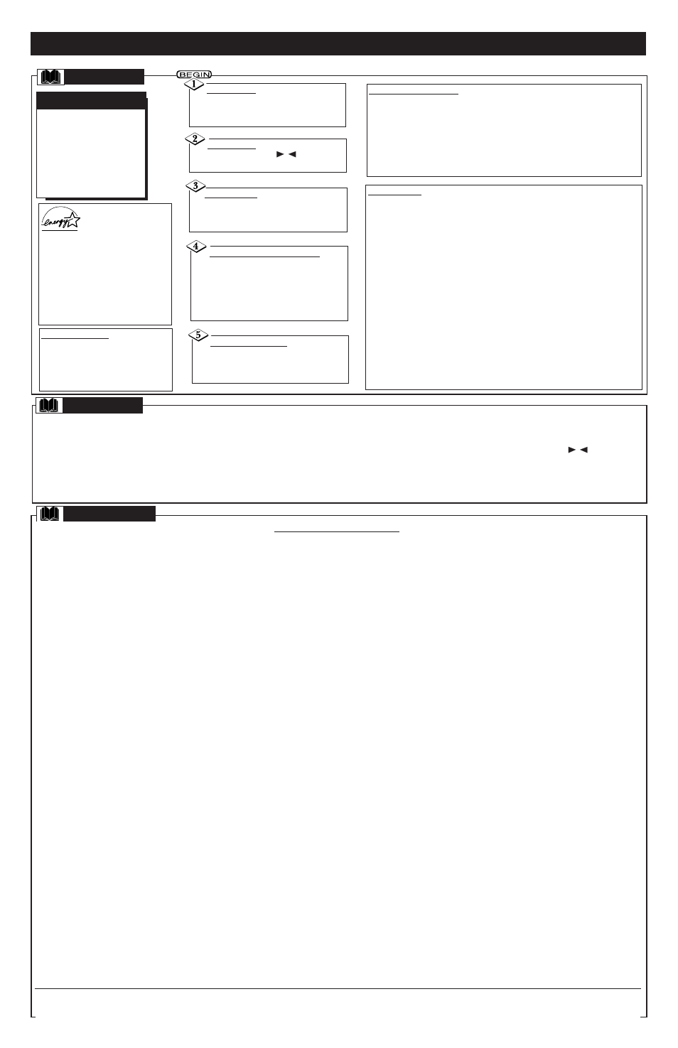 Eneral, Nformation, Color television | Philips Magnavox PR 1309B User Manual | Page 8 / 8