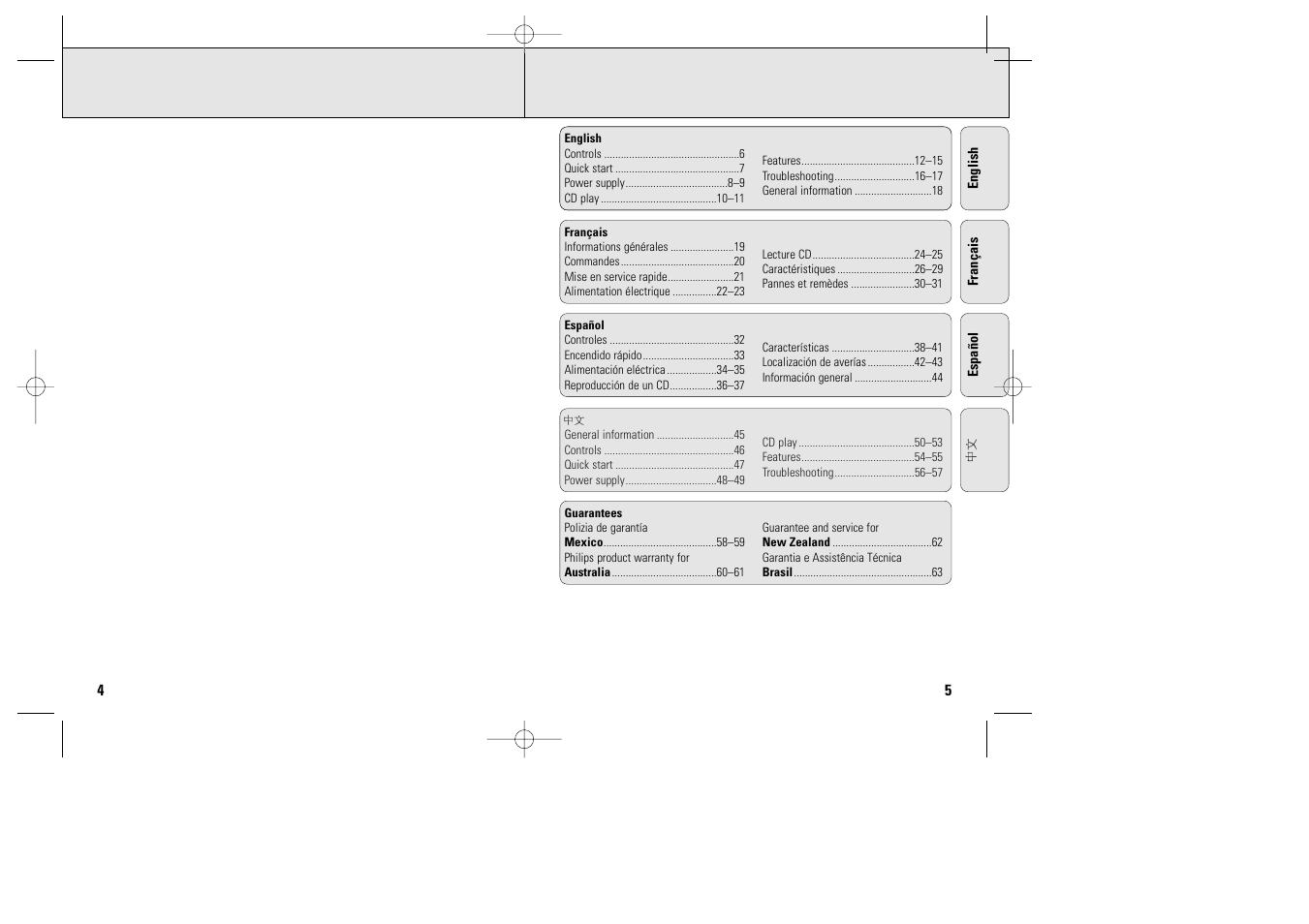 Philips AX1000 User Manual | Page 4 / 17