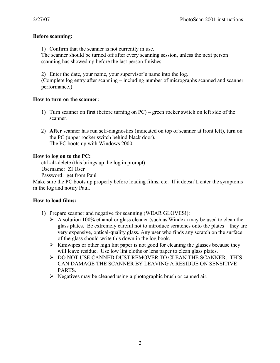 Philips PhotoScan 2001 User Manual | Page 2 / 6