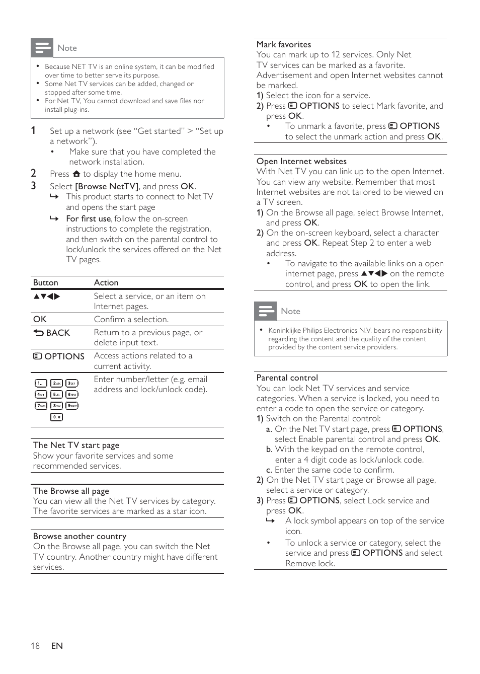 Philips BDP7500S2 User Manual | Page 18 / 50