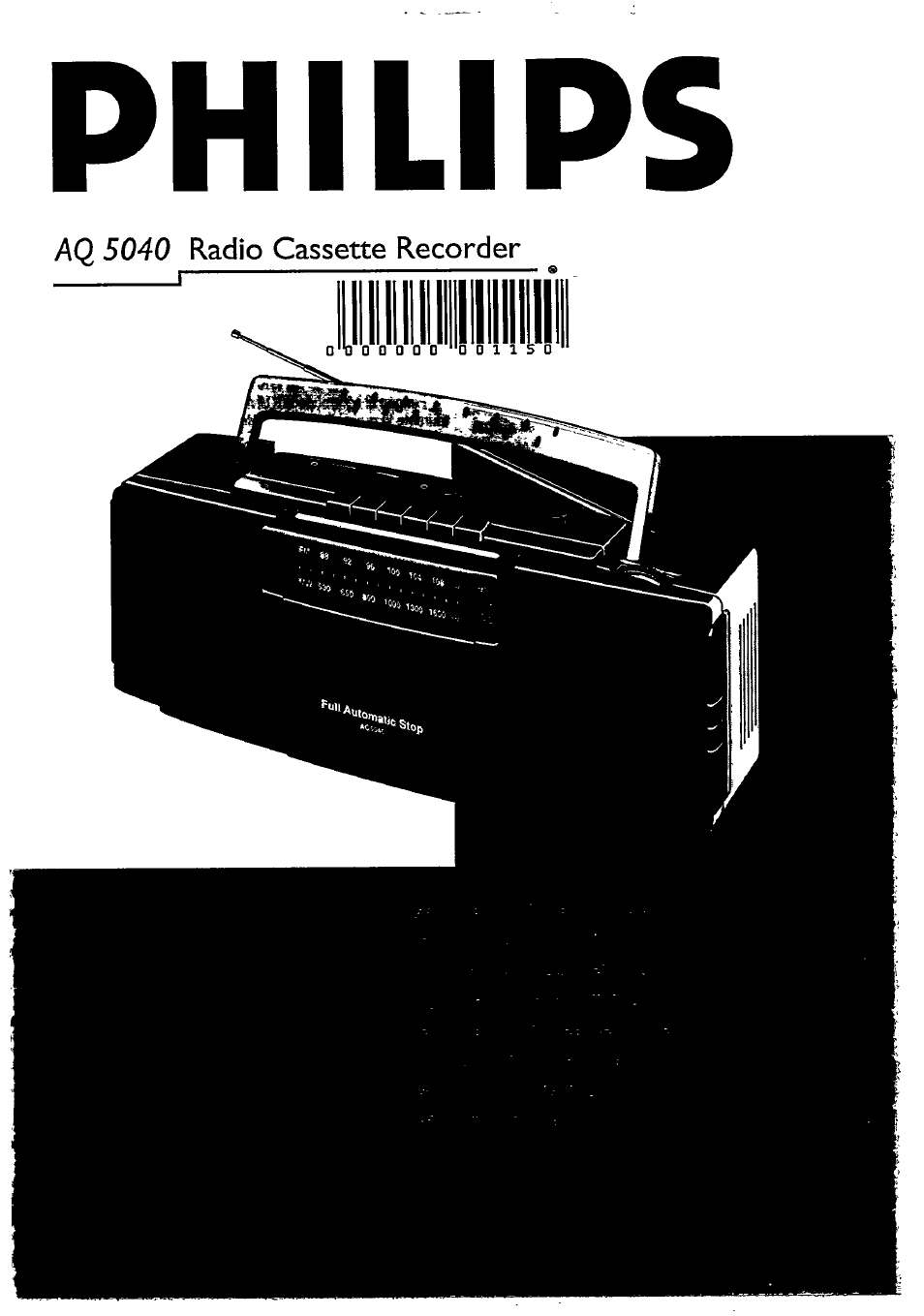 Philips AQ 5040 User Manual | 5 pages