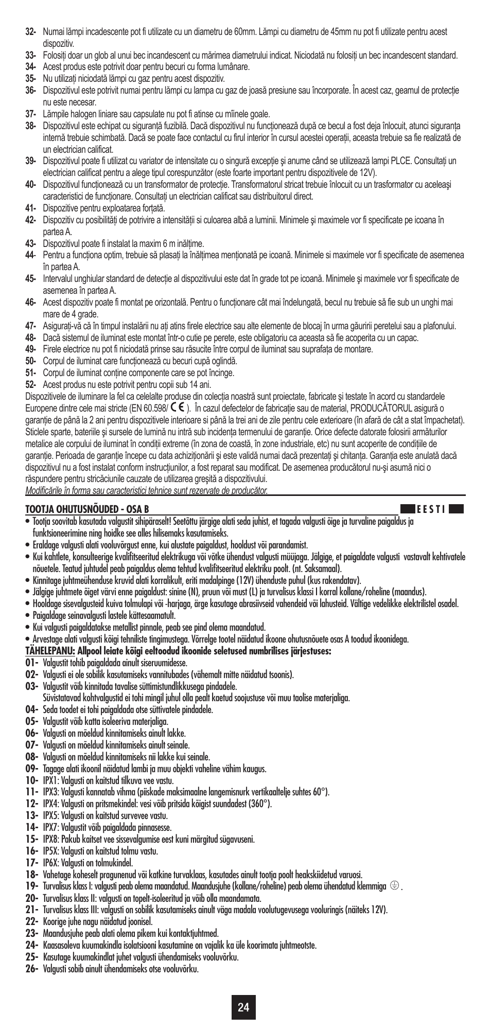 Philips Ecomoods 40340/11/16 User Manual | Page 32 / 40