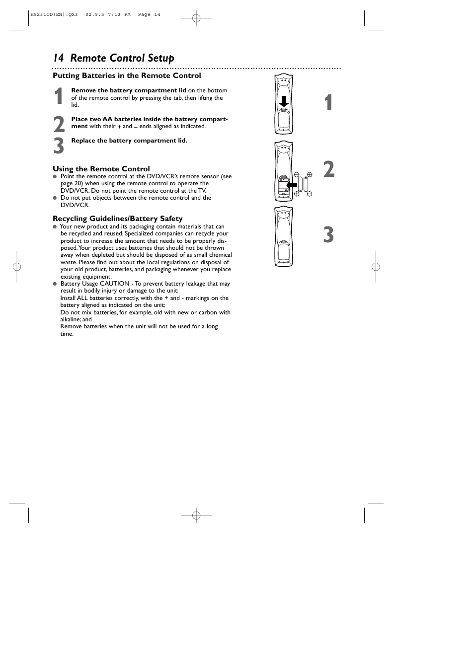 Philips DVD741VR User Manual | Page 14 / 80