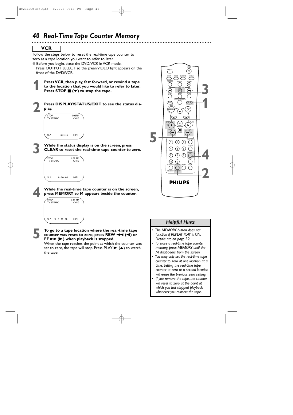 Philips DVD741VR User Manual | Page 40 / 80