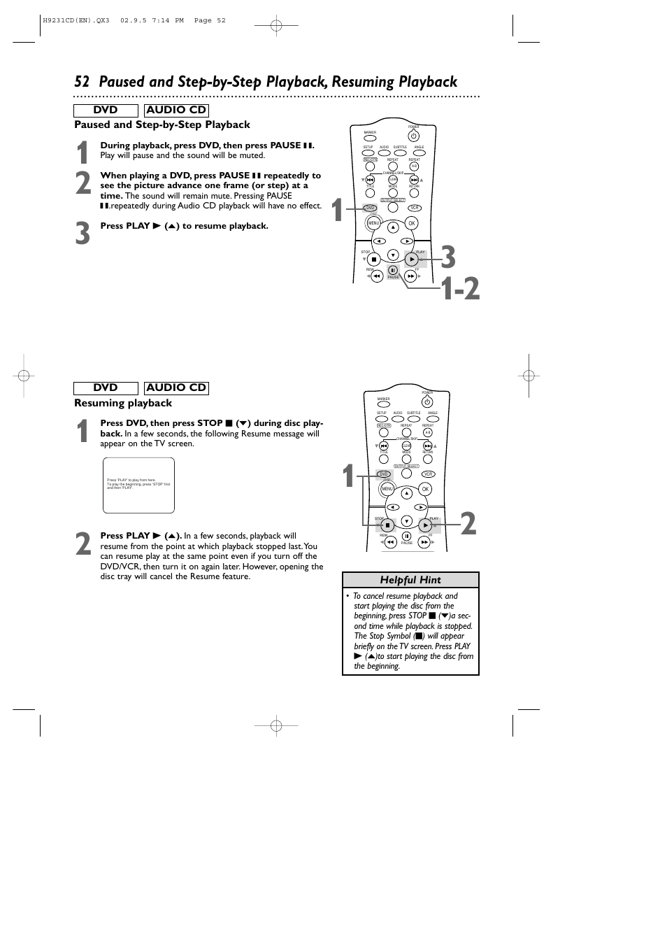 Philips DVD741VR User Manual | Page 52 / 80