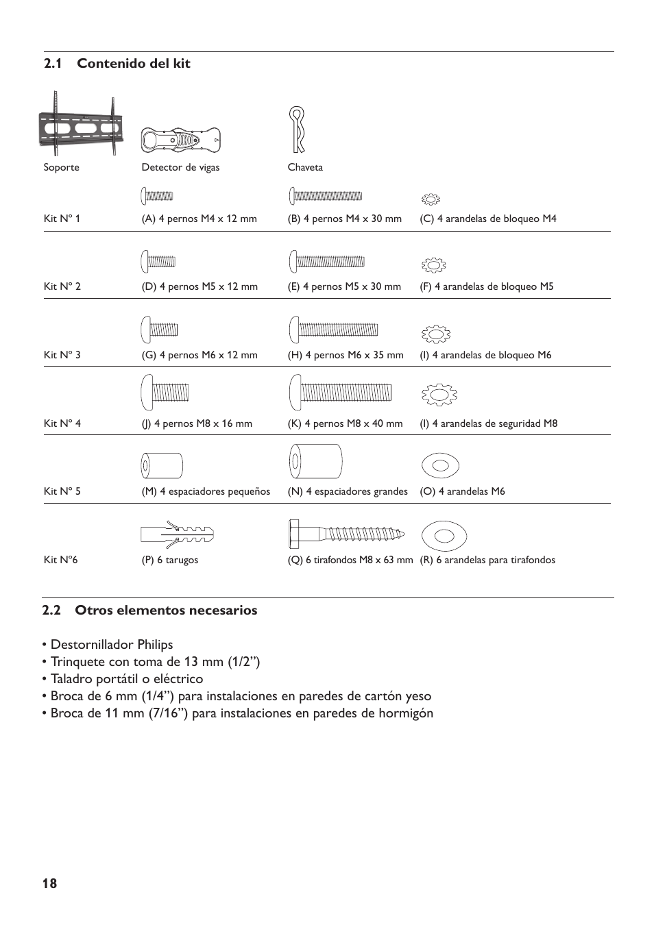 Philips SQM5232 User Manual | Page 18 / 23