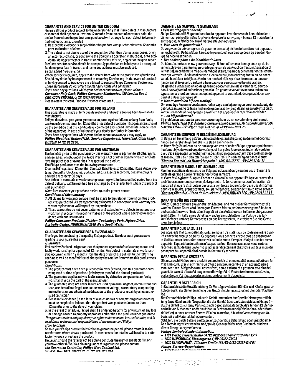 Philips AK 701 User Manual | Page 5 / 10