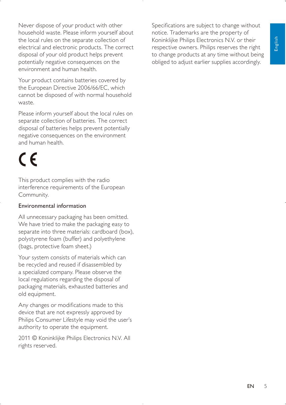 Philips DVK PHPRU\ SDHC CE151 User Manual | Page 4 / 25