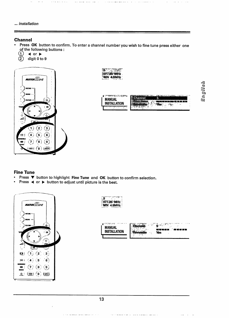 Philips 28PW778A User Manual | Page 13 / 50