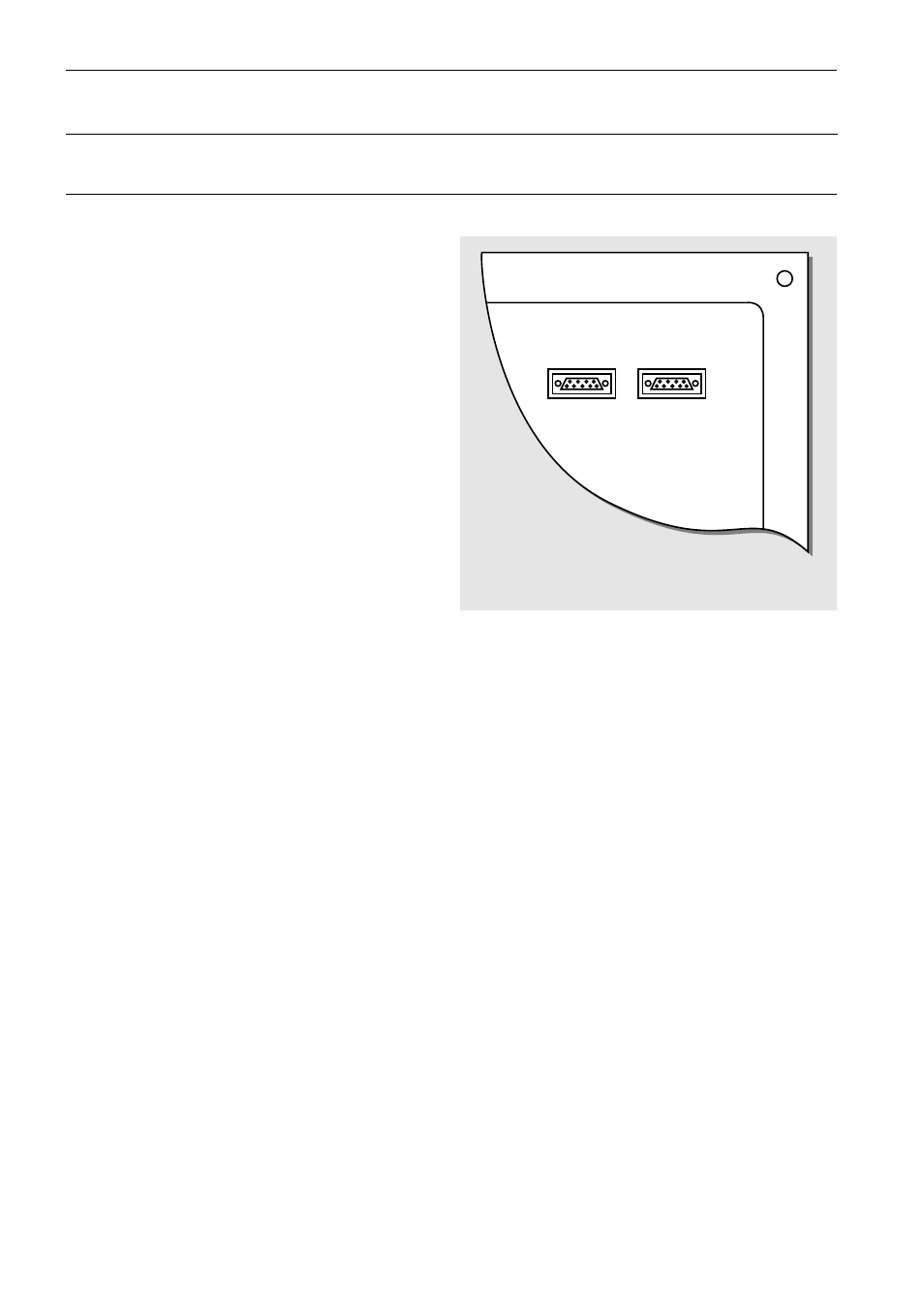 Fcp rear view | Philips DP 6000 User Manual | Page 10 / 15