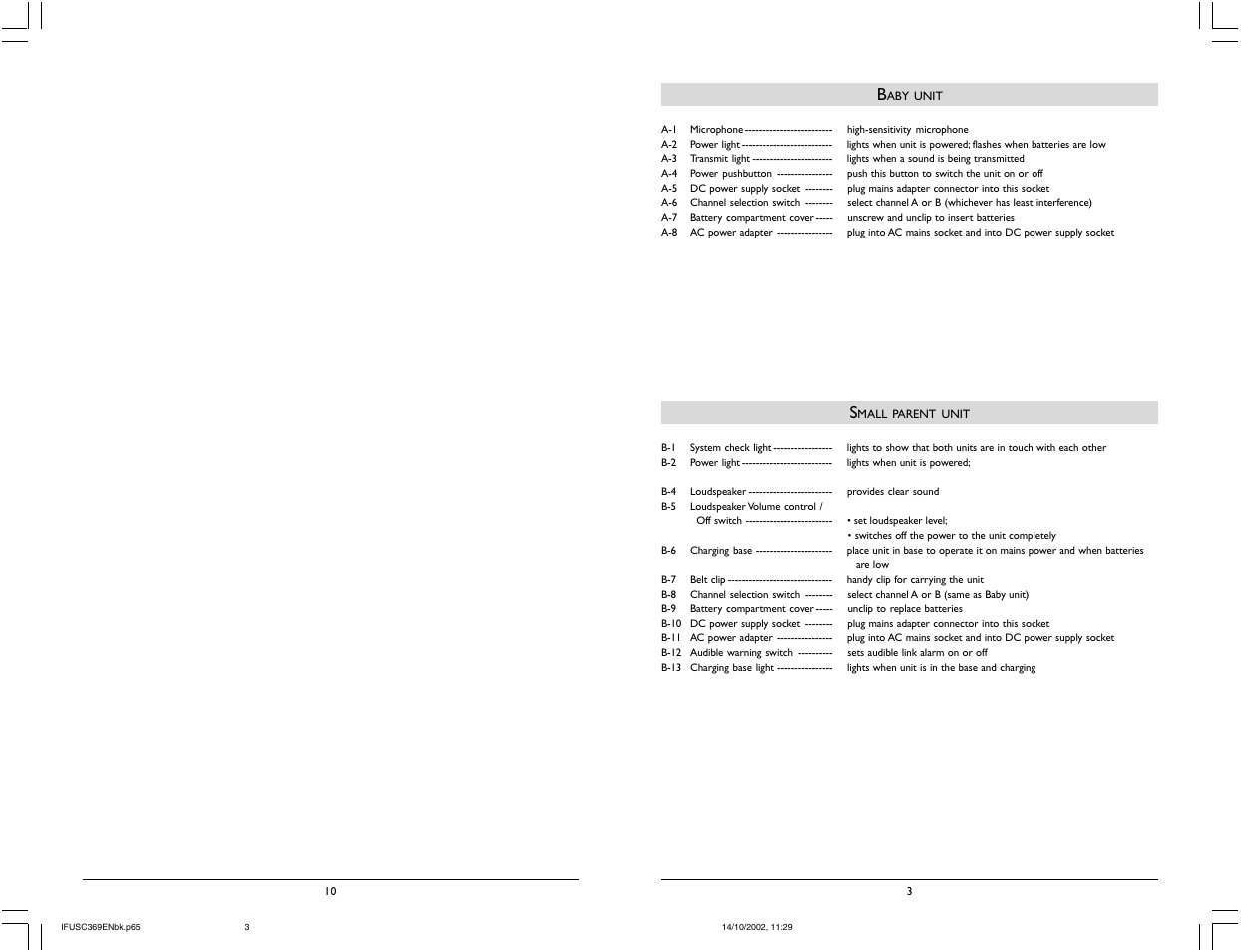 Philips SBC SC369 User Manual | Page 3 / 6