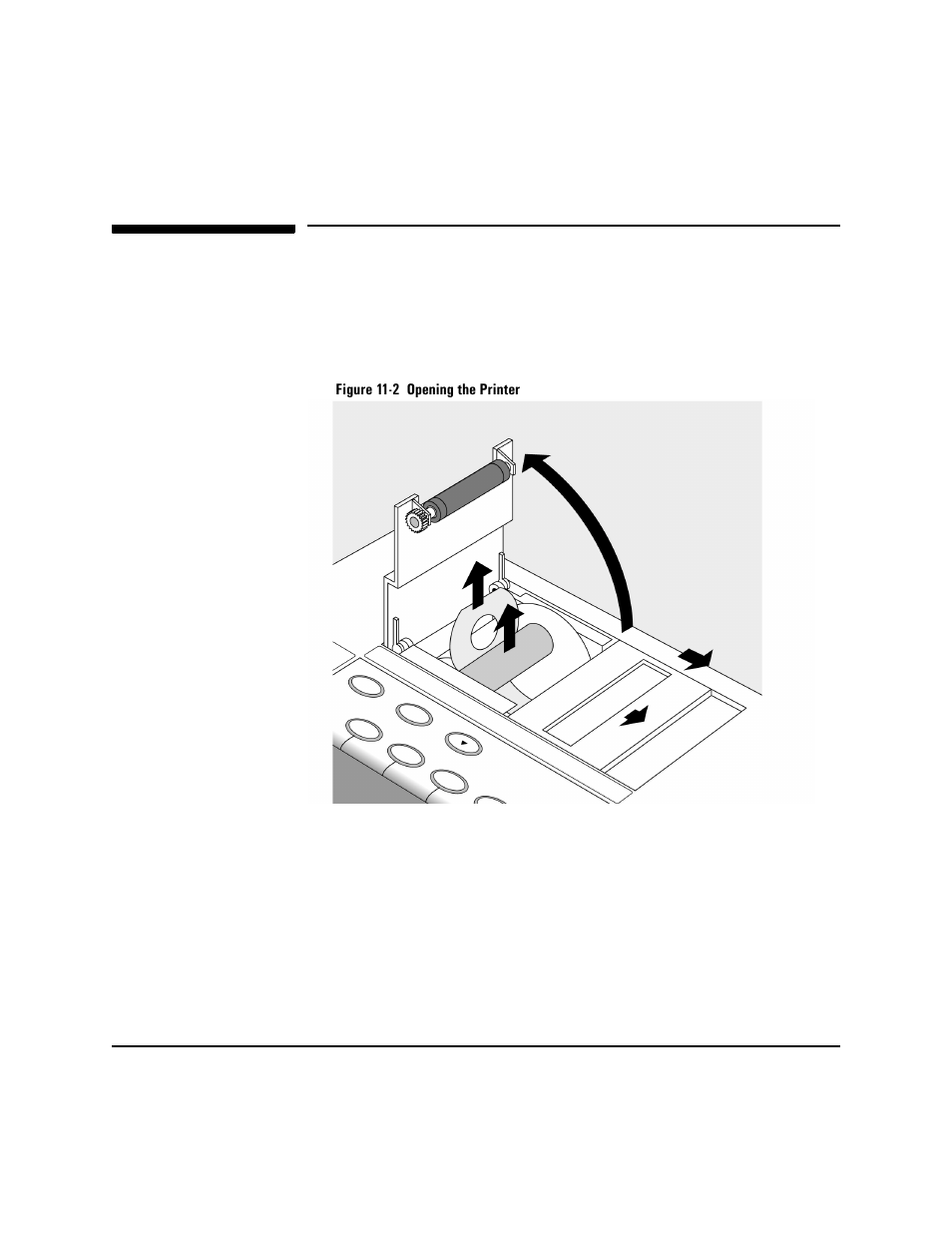 Loading printer paper, Loading printer paper -10 | Philips HEARTSTART XLT M3500B User Manual | Page 124 / 180