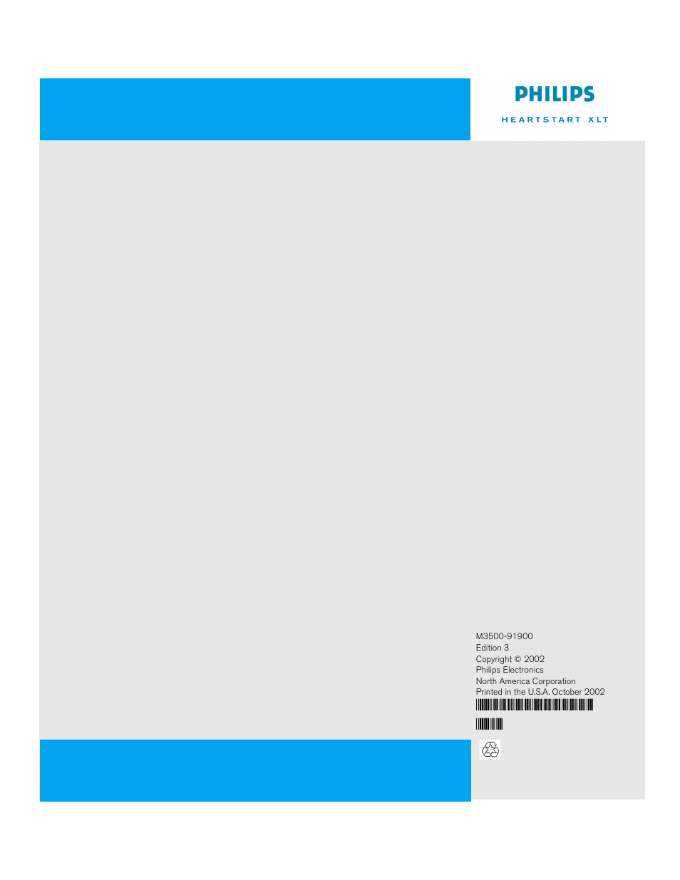 Philips HEARTSTART XLT M3500B User Manual | Page 180 / 180
