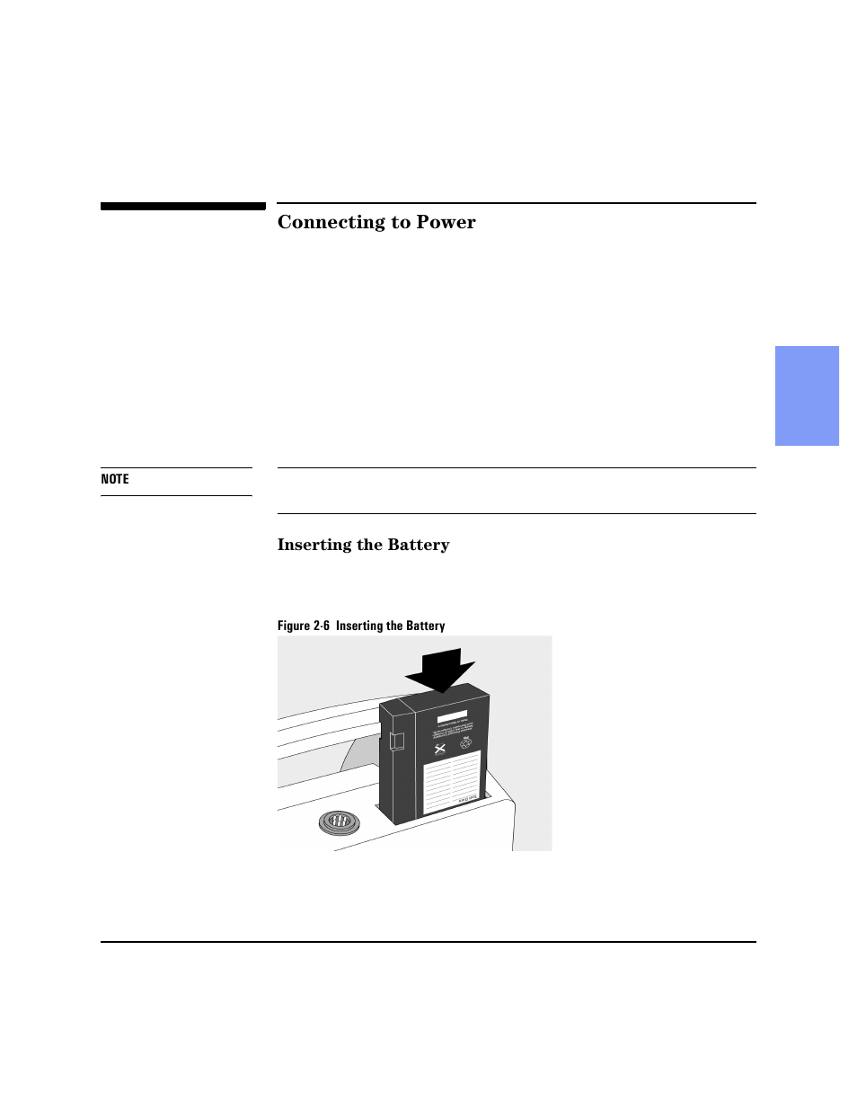 Connecting to power, Inserting the battery, Connecting to power -9 | Inserting the battery -9 | Philips HEARTSTART XLT M3500B User Manual | Page 29 / 180