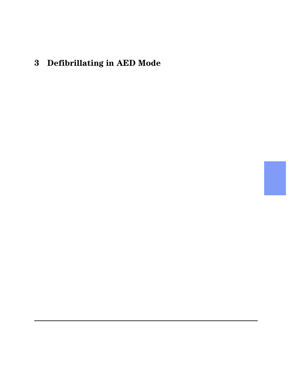 3 defibrillating in aed mode, Defibrillating in aed mode, 3defibrillating in aed mode | Philips HEARTSTART XLT M3500B User Manual | Page 35 / 180