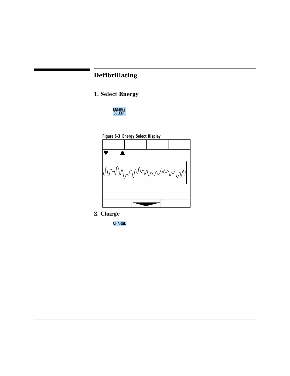 Defibrillating, Defibrillating -4 | Philips HEARTSTART XLT M3500B User Manual | Page 76 / 180