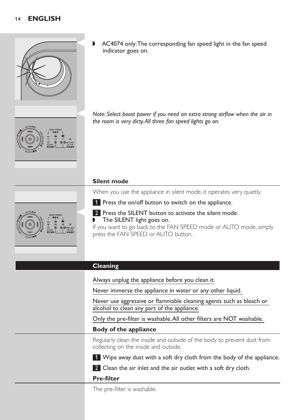 Philips AC4072 User Manual | Page 11 / 20
