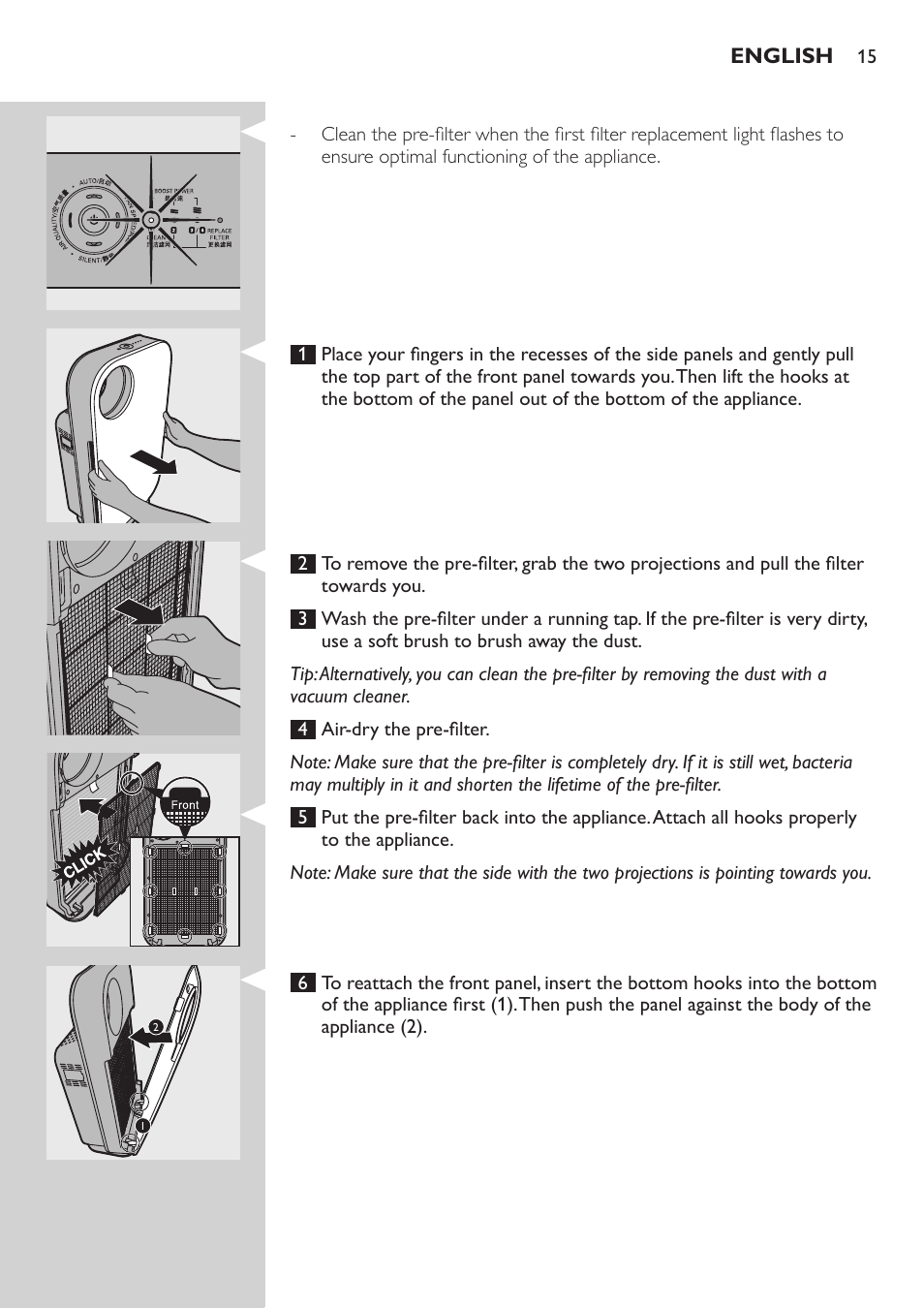 Philips AC4072 User Manual | Page 12 / 20