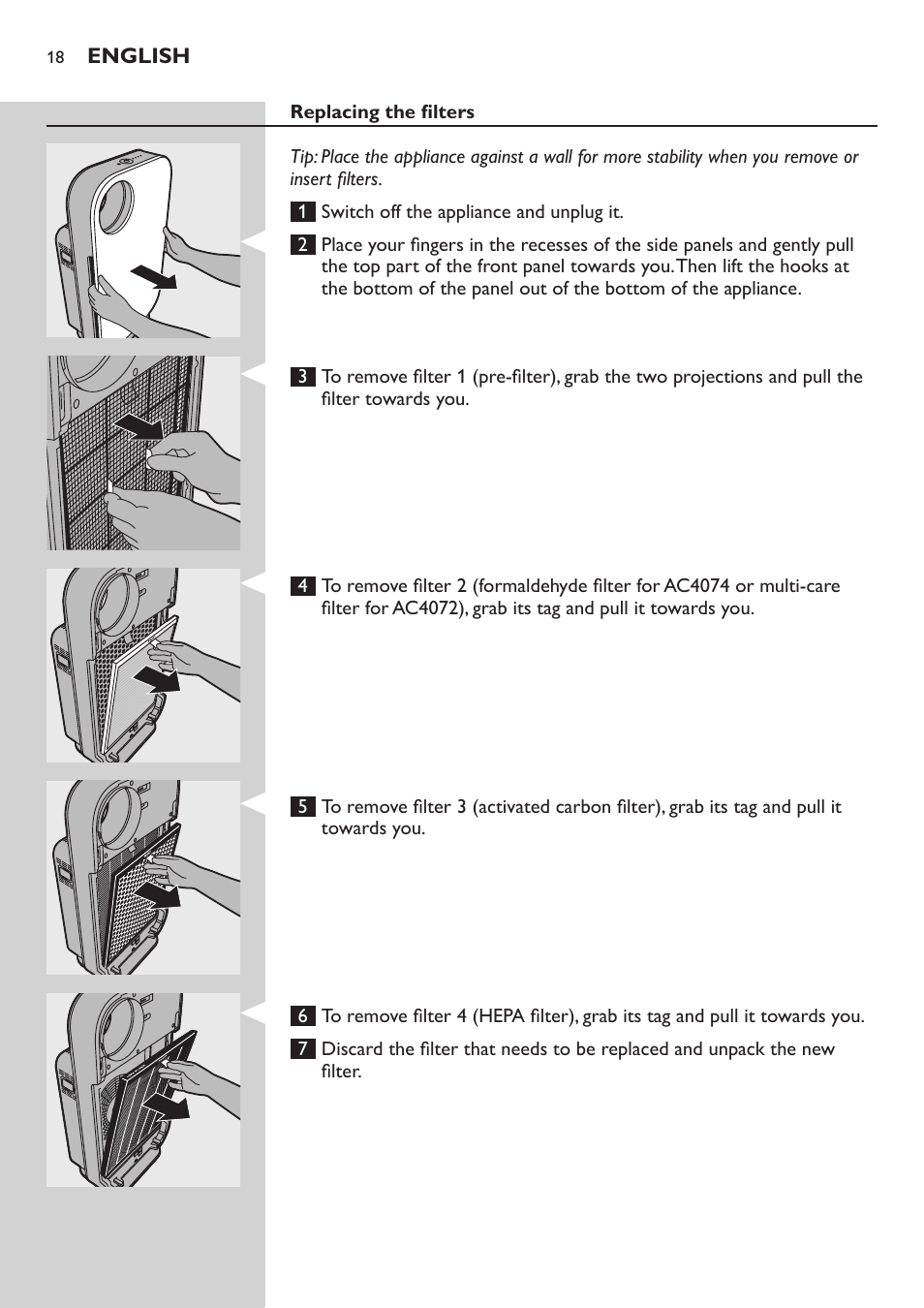 Philips AC4072 User Manual | Page 15 / 20