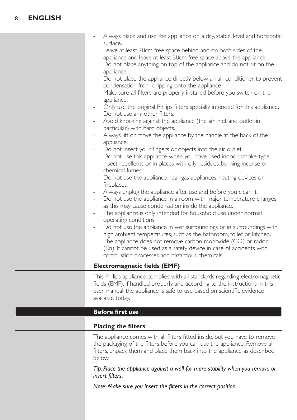 Philips AC4072 User Manual | Page 5 / 20